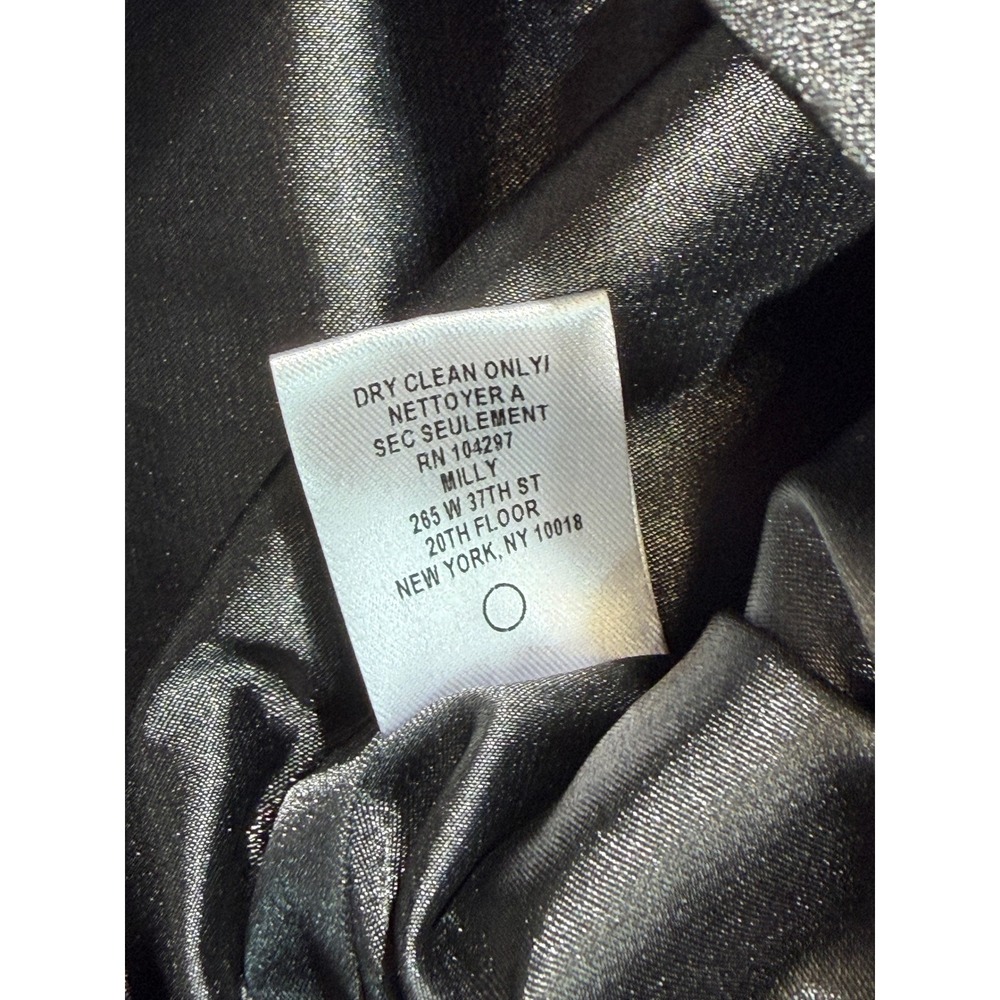 MILLY Christie Dress Women's Size 8 Multicolor Sequin Striped Cocktail NWT $375 - Picture 7 of 16